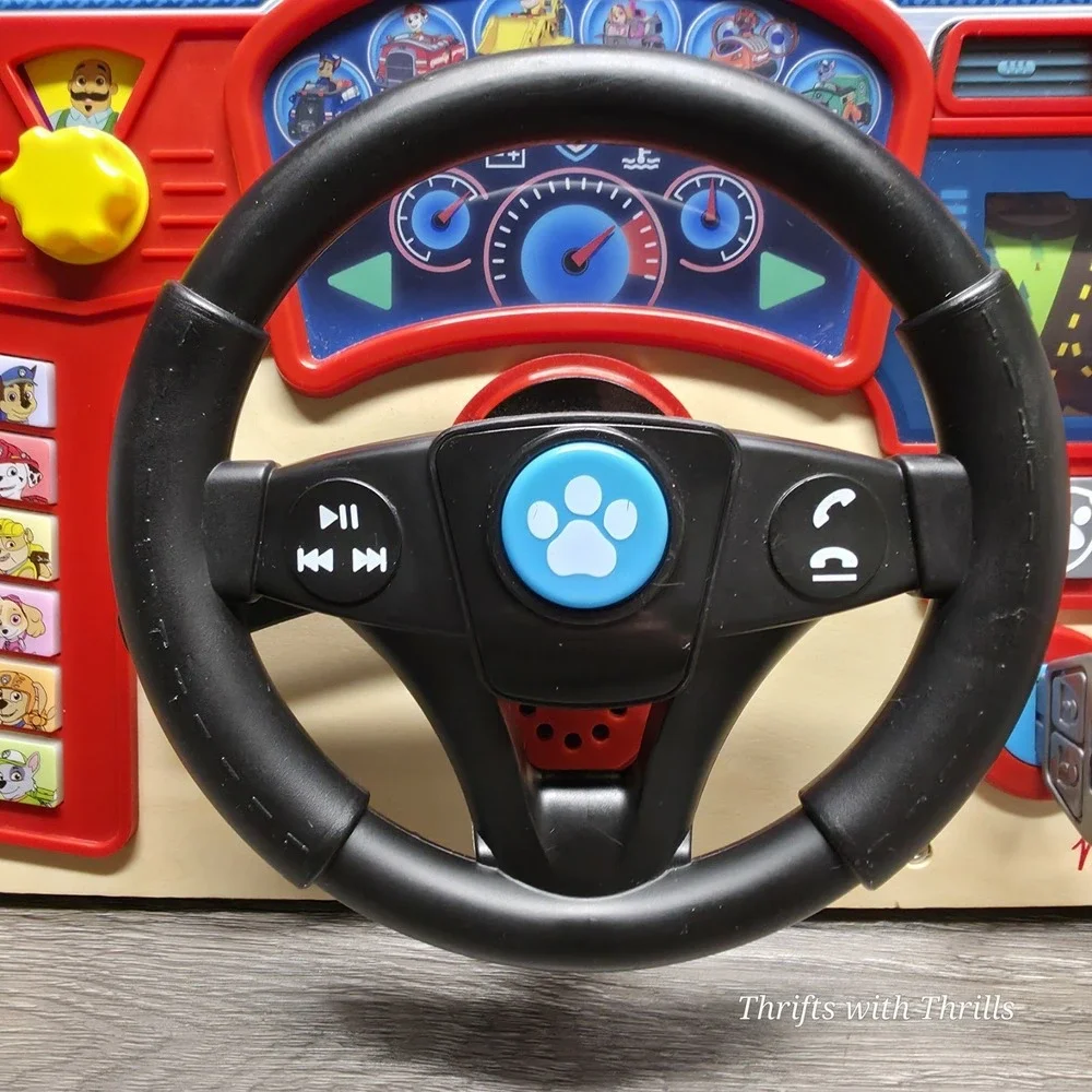 Melissa & Doug - PAW Patrol Rescue Mission Interactive Dashboard - Tested Works!
